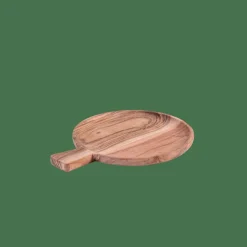 CASA ACACIA CHIC Piatto Con Manico Naturale- Piatti Da Portata