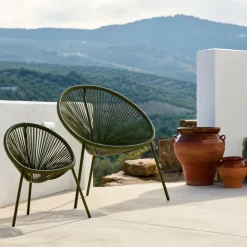 CASA ACAPULCO Sedia Per Bambini Verde- Kids|Sedie Per Bambini