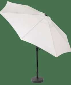 CASA ALU Ombrellone Senza Base Bianco- Ombrelloni