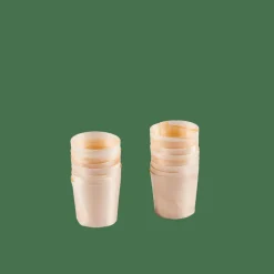 CASA APERO ECO Ciotoline Set Di 15 Naturale- Aperitivo E Tapas