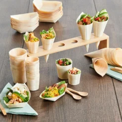 CASA APERO SUPPORTO Per Cartocci Naturale- Aperitivo E Tapas