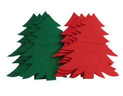 CASA ARBO Portaposate Set Da 4 Rosso- Buste Portaposate