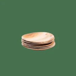 CASA ARECA LEAF Ciotole Set Di 6 Naturale- Piatti