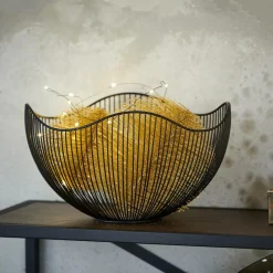 CASA ASTER Cesto Portafrutta Nero- Accessori Da Cucina