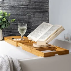 CASA BAMBOO Cassettiera 2 Cassetti Naturale- Cassettiere