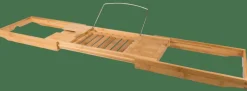 CASA BAMBOO Mensola Per Vasca Da Bagno Naturale- Accessori Per La Vasca