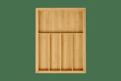 CASA BAMBOO Org. Per Cassetto Allungabile Naturale- Cesti Cassetto