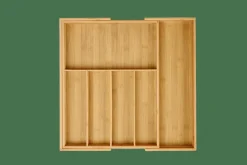 CASA BAMBOO Org. Per Cassetto Allungabile Naturale- Cesti Cassetto