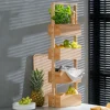 CASA BAMBOO Scaffale Portatutto Naturale- Scaffali Da Parete