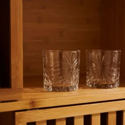 CASA BAR Bicchieri Set Da 6 Trasparente- Bicchieri Da Acqua