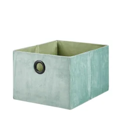 CASA BASIC Cesta Pieghevole Menta- Cesti Cassetto