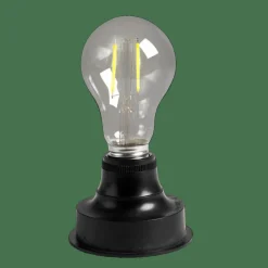 CASA BATI Lampadina Con Batteria E27 Trasparente- Lampade Led|Fili Luminosi