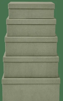 CASA BIGSO Scatola Portat XL Menta- Scatole
