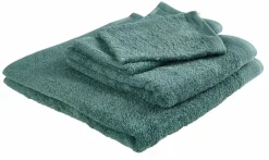 CASA BIO SOFT Asciugamano Verde Scuro- Asciugamani