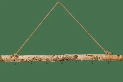 CASA BIRCH Ramo Con 7 Ganci Naturale- Decorazione Da Appendere|Autunno