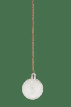 CASA BLOXEM Pallina Decorativa 20 Luci Led Trasparente- Lampade Led