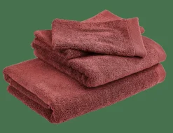 CASA B-LUX Asciugamano Ospite Rosso- Asciugamani Per Ospiti