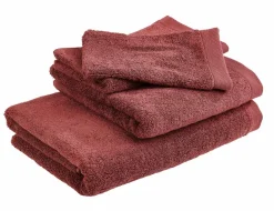 CASA B-LUX Tappetino Bagno Bordeaux- Tappeti Per Bagno