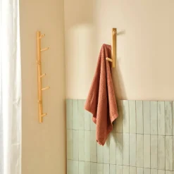 CASA B-LUX Tappetino Bagno Bordeaux- Tappeti Per Bagno