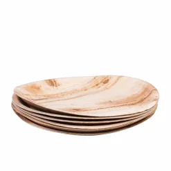 CASA BRAID Anello Portatov Set Di 2 Naturale- Anelli Portatovaglioli