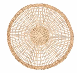 CASA BRAID Anello Portatov Set Di 2 Naturale- Anelli Portatovaglioli