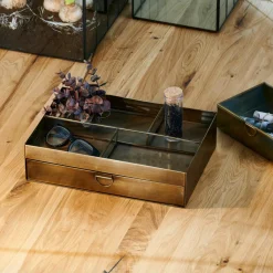 CASA BRASS Portaoggetti Bronzo- Scatole|Portadocumenti