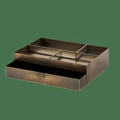 CASA BRASS Portaoggetti Bronzo- Scatole|Portadocumenti