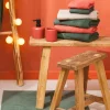 CASA BRYCE Sgabello Naturale- Mobili Da Bagno|Sgabelli