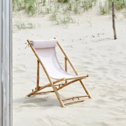 CASA CABO Bianco, Naturale- Sedie Da Spiaggia
