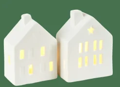 CASA CASITA Decorazione Con Luci Led Bianco- Autunno|Lampade Led