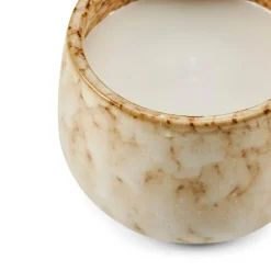 CASA CERAMIC Candela In Vaso Beige- Candele