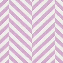 CASA CHEVRON Set Di 20 Tovaglioli Viola- Tovaglioli