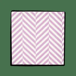 CASA CHEVRON Set Di 20 Tovaglioli Viola- Tovaglioli