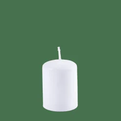 CASA CILINDRO Candela Cilindrica Bianco- Candele