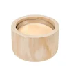 CASA CITRONELLA WOOD Candela Da Esterni Beige- Candele Da Giardino
