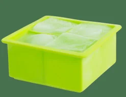 CASA COCKTAIL Stampo Per Cubetti Di Ghiaccio Verde- Accessori Per Cocktail
