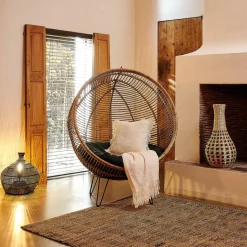 CASA COZIE Poltrona Lounge Naturale- Poltrone|Divani