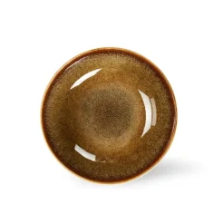 CASA COZY BROWN Piatto Fondo Marrone- Piatti
