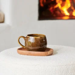 CASA COZY Mug 12 CL Marrone- Mug
