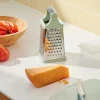 CASA CUISINO Grattugia A Torre Con Cassetto Menta- Strumenti Da Cucina