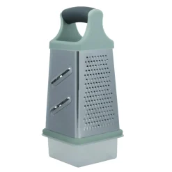 CASA CUISINO Grattugia A Torre Con Cassetto Menta- Strumenti Da Cucina