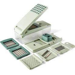 CASA CUISINO Leccapentola Set Da 2 Menta, Verde Scuro- Strumenti Da Cucina