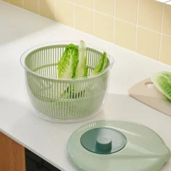 CASA CUISINO Leccapentola Set Da 2 Menta, Verde Scuro- Strumenti Da Cucina