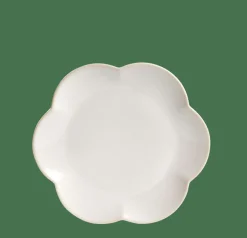 CASA DAHLIA FLOWER Piatto Bianco- Piatti