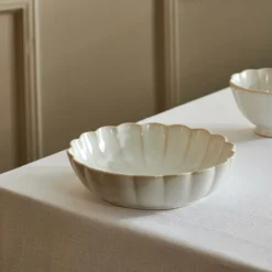 CASA DAHLIA Piatto Bianco- Piatti