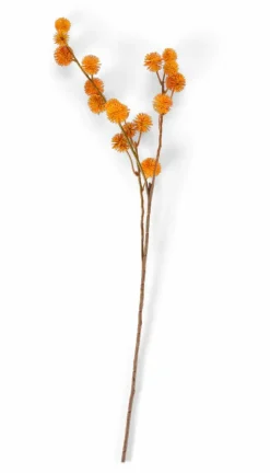 CASA DANDIL Stelo Arancione- Fiori Artificiali|Autunno