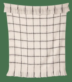 CASA DIAMA Plaid Bianco- Plaid