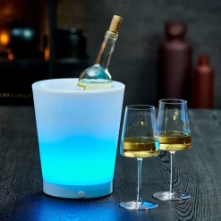 CASA DIVINO Beccuccio Salvagocce Set Di 5 Argentato- Accessori Per Vino
