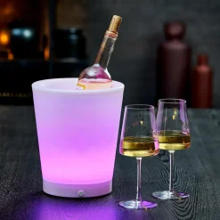 CASA DIVINO Beccuccio Salvagocce Set Di 5 Argentato- Accessori Per Vino