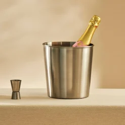 CASA DIVINO Beccuccio Salvagocce Set Di 5 Argentato- Accessori Per Vino